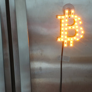 Bitcoin LED Light